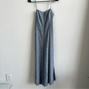 Club Monaco stripe jumpsuit pantsuit size 0